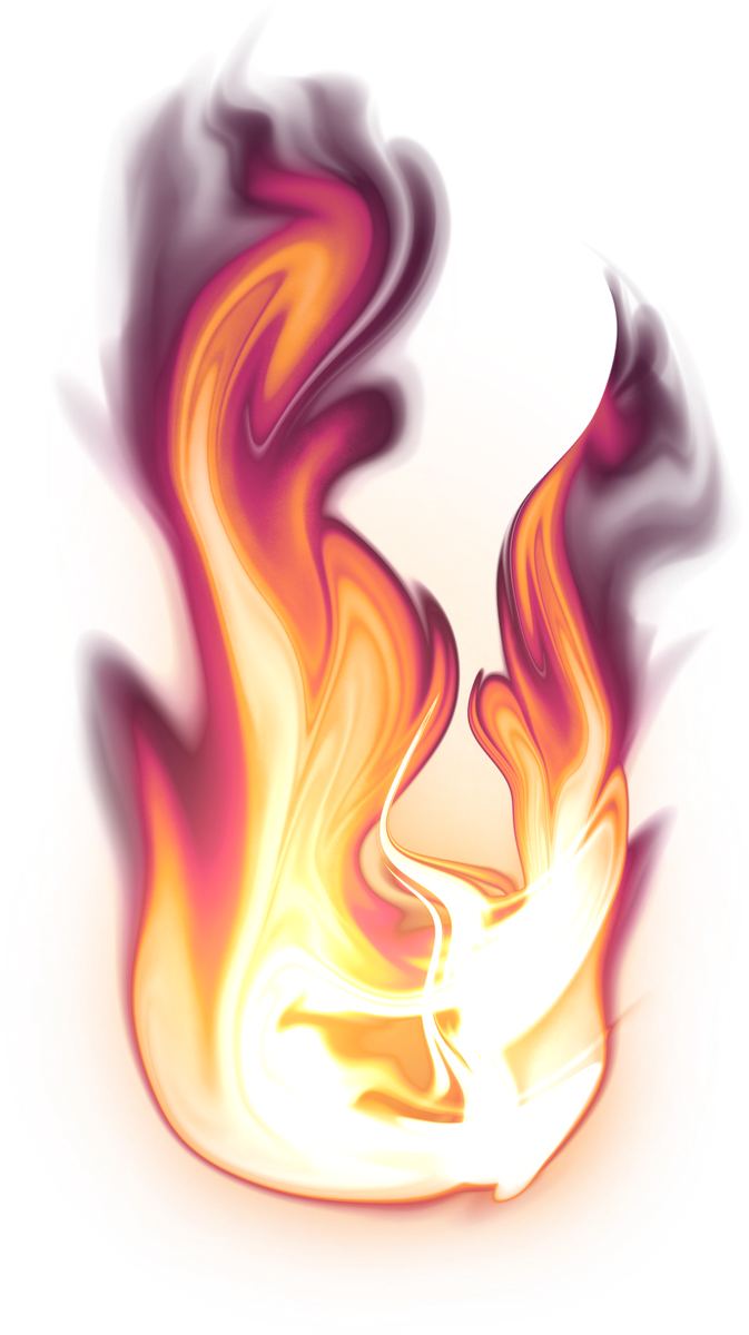 Realistic Flame Illustration